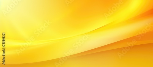 Yellow Abstract Studio Light Gradient Blur Background.