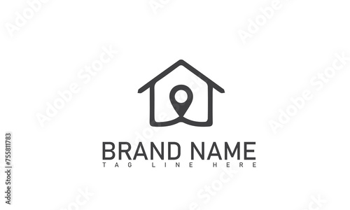 Real Estate Logo Design. House Logo Design. Creative Real Estate Vector Icons