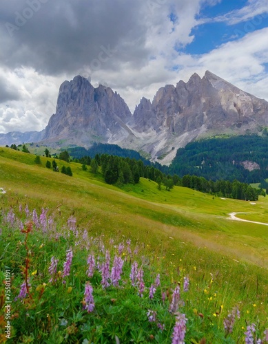 Beautiful landscape of the Dolomite Alps © Marko