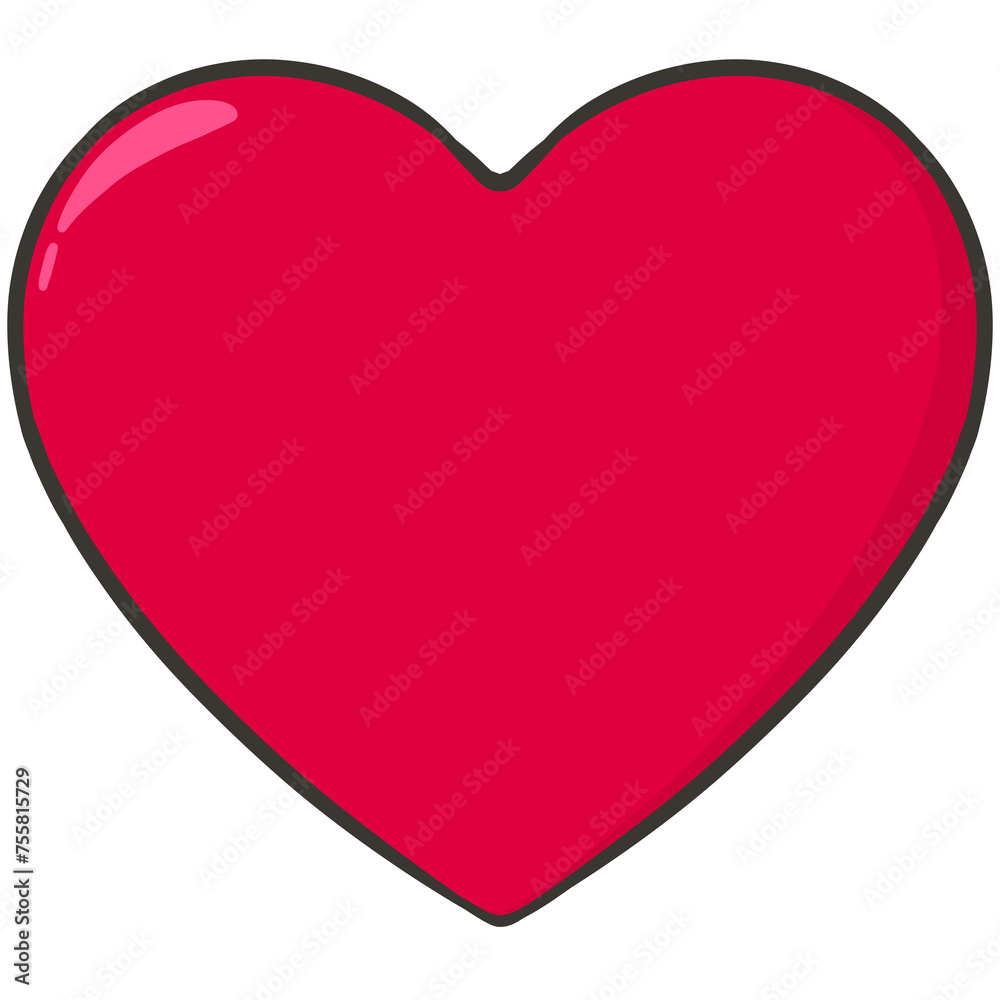 red heart icon