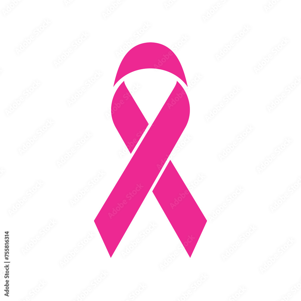 Awareness ribbon. Symbolic (notification) ribbon icon. A piece of tape folded into a loop. A symbol of a social movement or show of support. Awareness ribbon. Symbolic (notification) ribbon icon. A piece of tape folded into a loop. A symbol of a social movement or show of support.