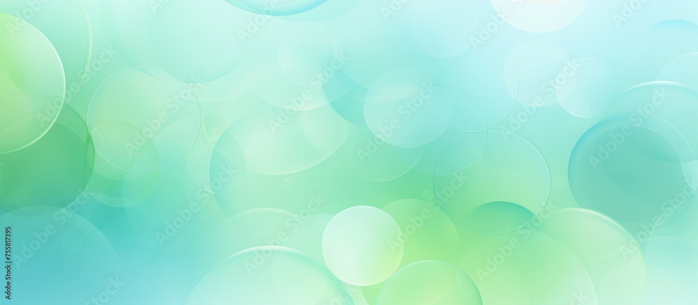 template with blurred circles in light blue and green colors. Nature-inspired with circles for wallpapers. template with blurred circles in light blue and green colors. Nature-inspired with circles for wallpapers.