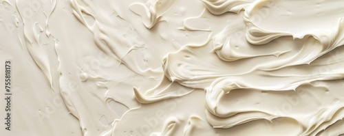 Smooth creamy swirls with a soft texture that conveys luxury and quality, ideal for backgrounds or cosmetics themes