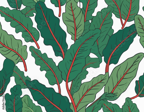 Fresh swiss chard 
