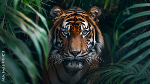 tiger in the jungle, generative ai