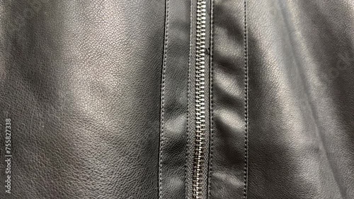 Texture Of Leather Jacket, Slider Shot