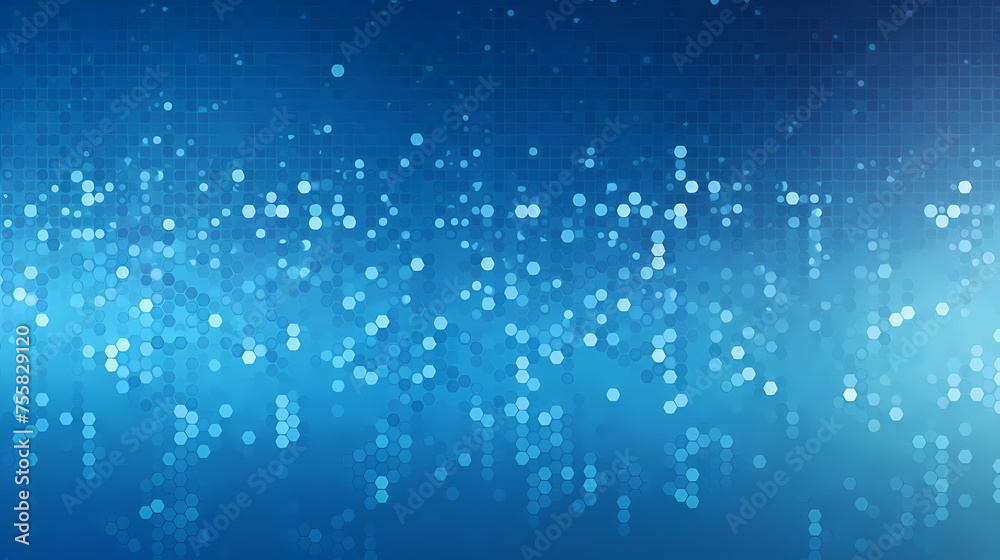 Starry sky gradient background with sparkling particles
