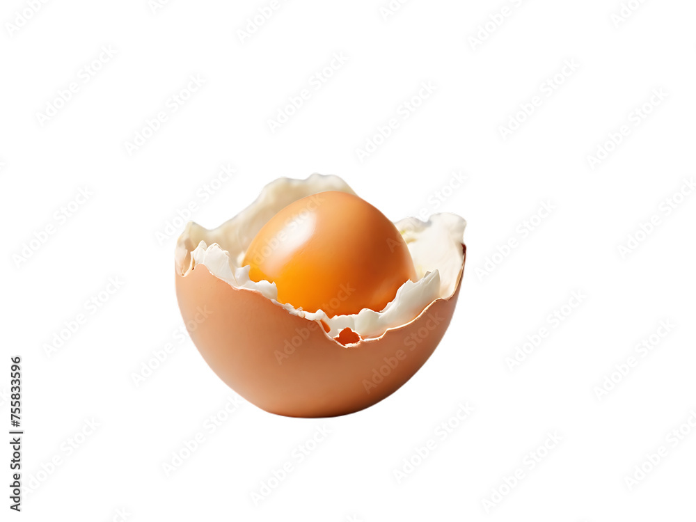 isolated chicken egg in cartoon style isolated chicken egg in cartoon style