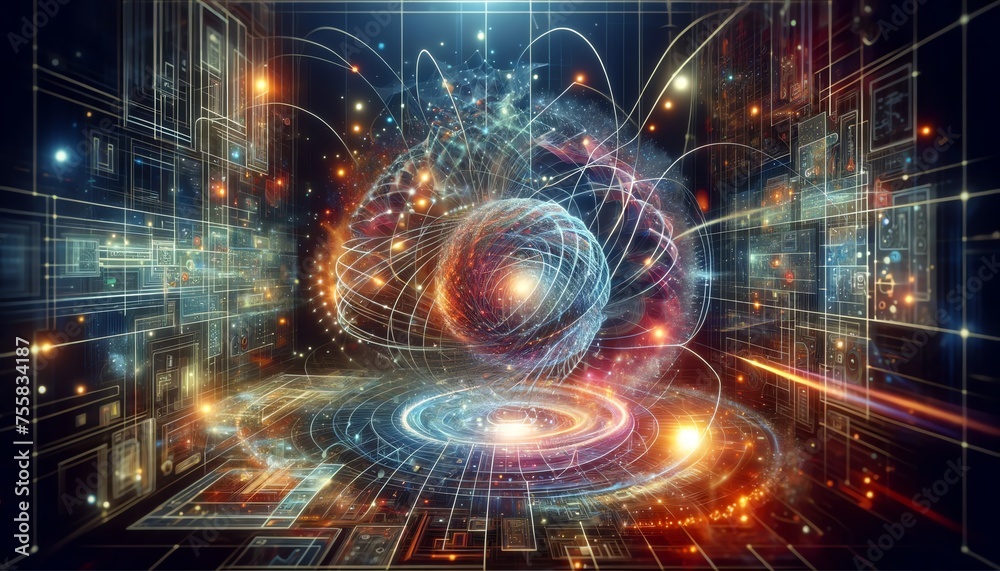 3D Illustration of Computational Semantics 3D Illustration of Computational Semantics