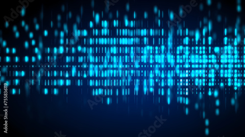 Abstract technology particles background
