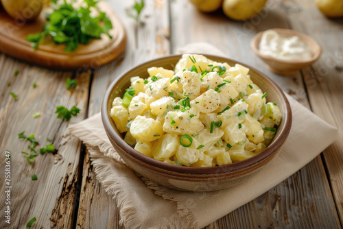 Delicious Bowl of Potato Sa...