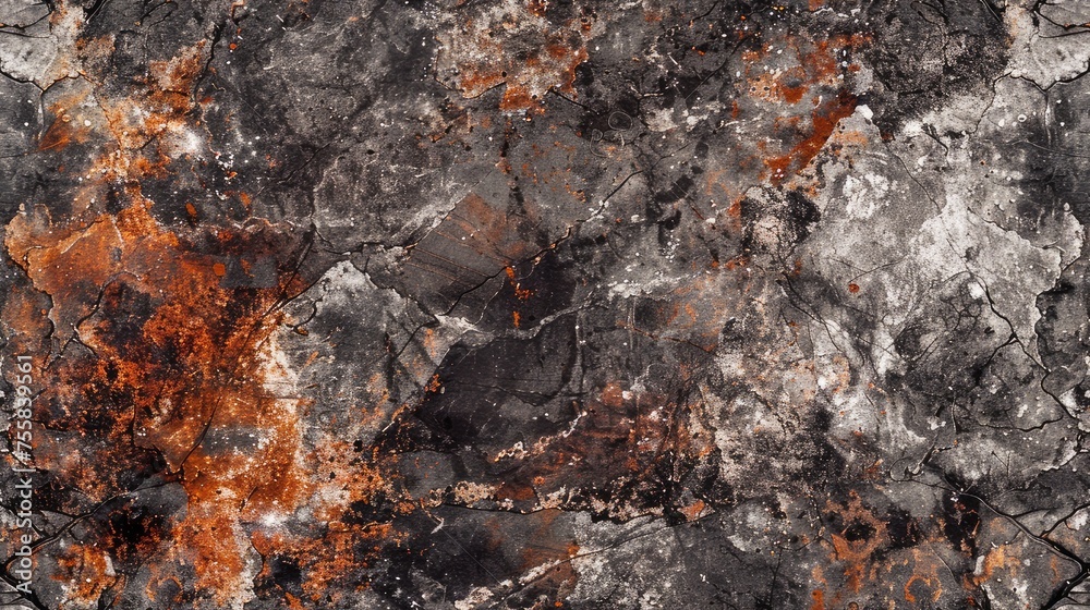 seamless background with unique marble featuring luxurious brown-white and gray color figures.