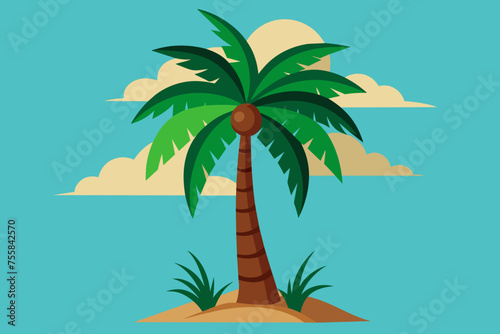 palm tree vector illustration 
