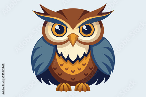 Owl vector illustration 