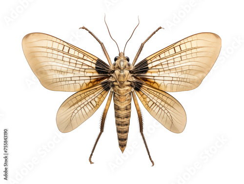 Dobsonfly isolated on transparent background, transparency image, removed background
