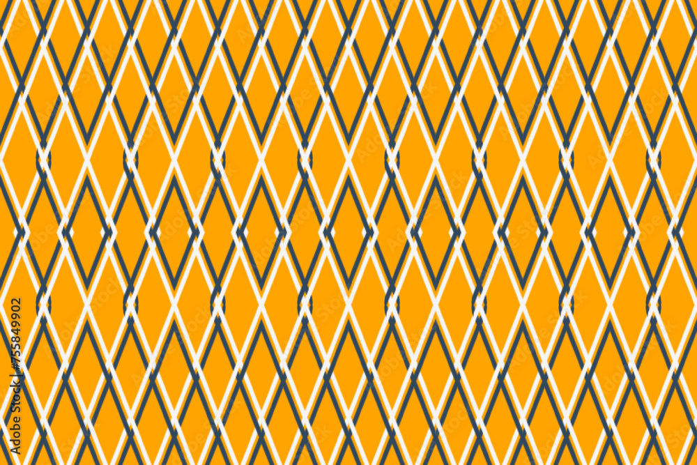 Orange and white mesh fabric pattern Orange and white mesh fabric pattern
