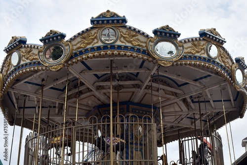 carousel on the pier Texas