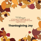 Thanksgiving Social Media Post Design to Show Gratitude