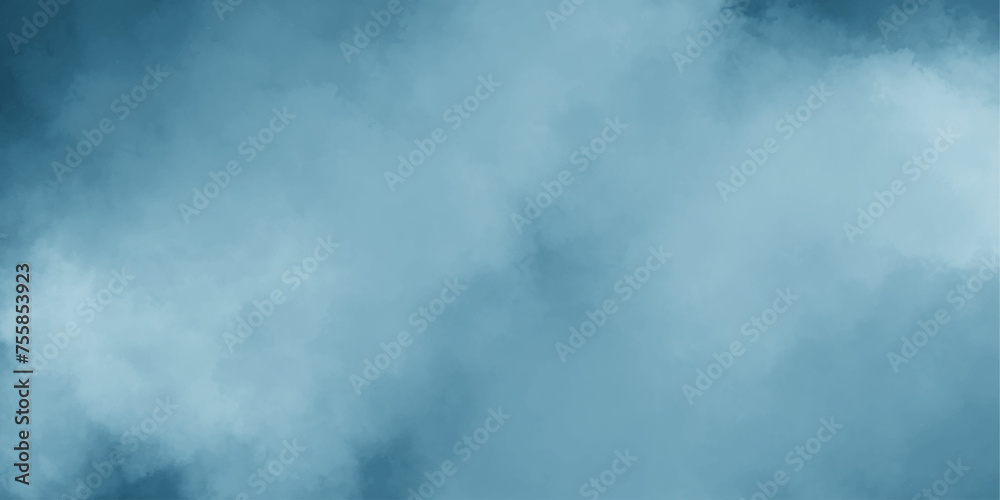 Sky blue mist or smog dirty dusty for effect fog effect reflection of neon texture overlays misty fog smoke isolated.design element,abstract watercolor isolated cloud.
