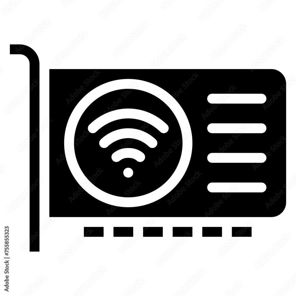 Network Interface Card Icon Network Interface Card Icon