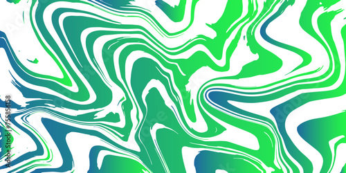 Abstract Green Marble texture background. Green and white mixing oil paint texture. Green Marbleized Stripes With marble ink texture. Splash of paint. Colorful liquid.	
