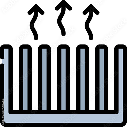 Heat Sink Icon