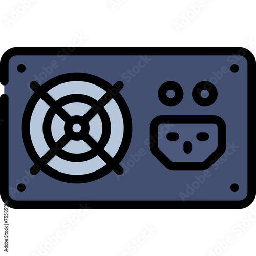 Power Supply Unit Icon