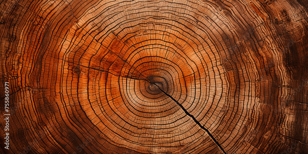 Photorealistic image of a tree cut. Tree rings. Wood texture Photorealistic image of a tree cut. Tree rings. Wood texture
