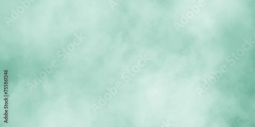 Mint dreamy atmosphere isolated cloud,ice smoke,dramatic smoke,smoke isolated.fog effect,vintage grunge.burnt rough,smoke cloudy for effect nebula space. 
