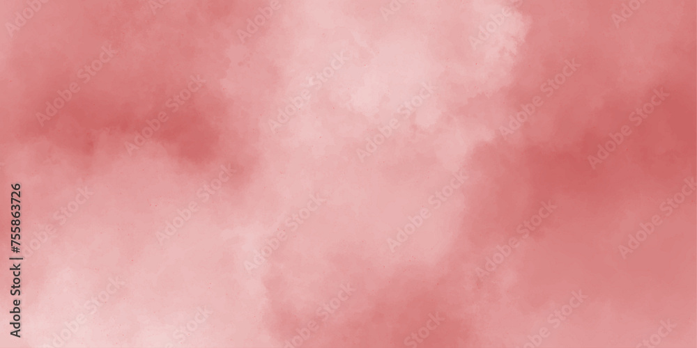 Red smoke isolated.horizontal texture brush effect crimson abstract smoke exploding cumulus clouds mist or smog,vector illustration smoke swirls,vintage grunge realistic fog or mist.
