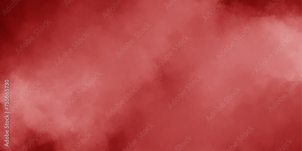 Red smoke swirls.vintage grunge design element smoke isolated dirty dusty.background of smoke vape isolated cloud empty space fog effect horizontal texture realistic fog or mist.
