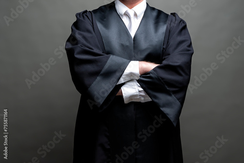 german lawyer with a robe photo