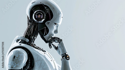 3d rendering humanoid robot