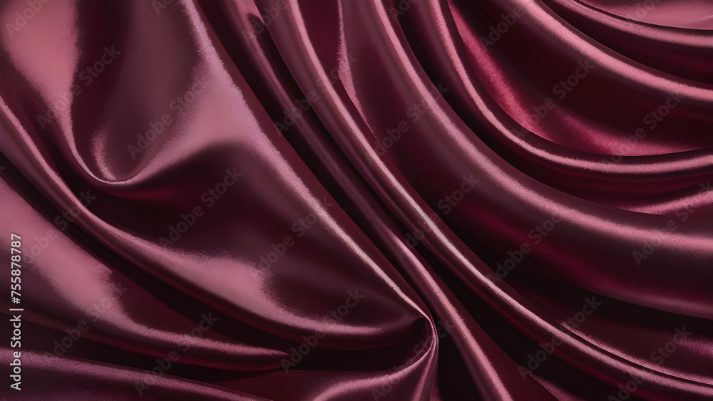 Fototapeta premium red silk background