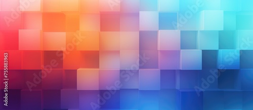 Multicolor blurry rectangular background with gradient for branding purposes.
