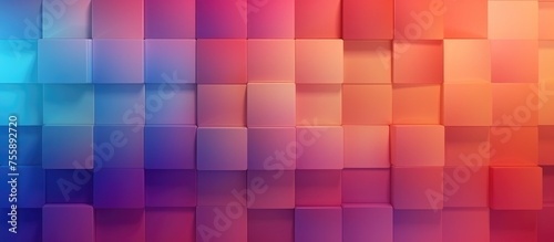 Multicolor blurry rectangular background with gradient for branding purposes.