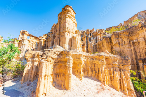 Landscape of Chuxiong Yuanmou Tulin in Yunnan, China