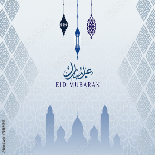  Eid ul fitr, vector illustration of Eid ul fitr. photo