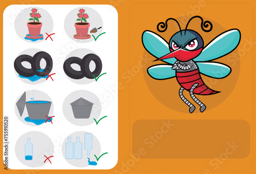 dengue mosquito, villain, aedes aegypti, mosquito, vector, pattern, vector illustration