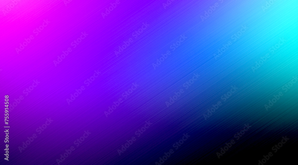 Blue, purple and cyan brushed metal abstract concept background