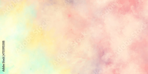 Abstract colorful watercolor background. Watercolor art hand paint background.