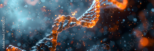  DNA molecule illustration,
Gene Editing Curing Genetic Diseases Wallpaper
 photo