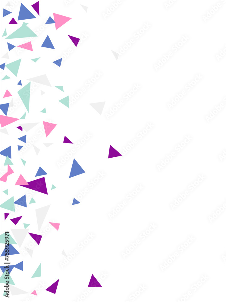 Frame of colored triangles abstract geometric pattern. Can be used as poster, banner, border, background, wallpaper, card, print, web. Vector illustration. Frame of colored triangles abstract geometric pattern. Can be used as poster, banner, border, background, wallpaper, card, print, web. Vector illustration.