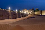Desert resort in the Rub al Khali desert, Empty Quater, United Arab Emirates, Abu Dhabi