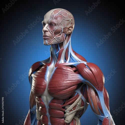 Hyper-Realistic Computer Generated 3D Model of a Human Being