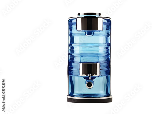 water purifier isolated on transparent background photo