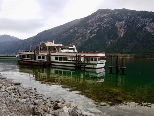 boats on the lake