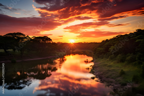 Harmonic Serenity: A Glimpse into the Ecological Paradise of an Untouched Forest