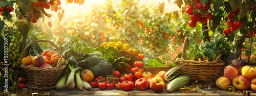 Harvest Time: The Essence of Summer Abundance