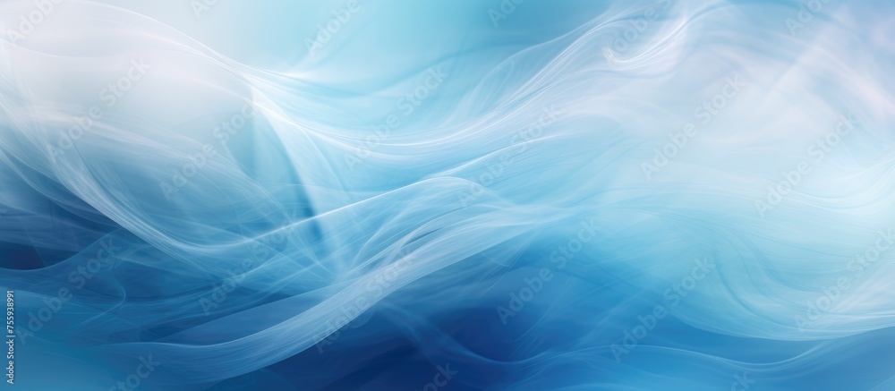 An electric blue sky with white cumulus clouds billowing like smoke, creating a mesmerizing meteorological phenomenon in the landscape An electric blue sky with white cumulus clouds billowing like smoke, creating a mesmerizing meteorological phenomenon in the landscape